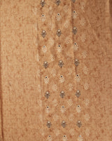 Chanderi Hand Embroidered Suit with Chanderi Printed Dupatta