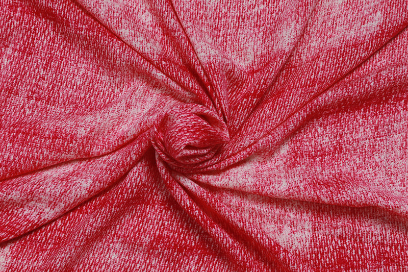 Pink Rayon Printed Fabric