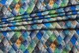 Blue Modal Printed Fabric