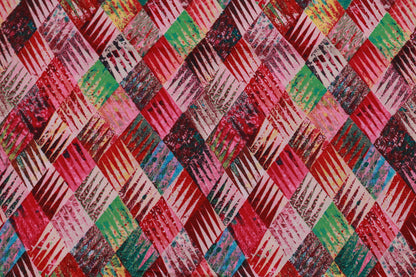 Pink Modal Printed Fabric