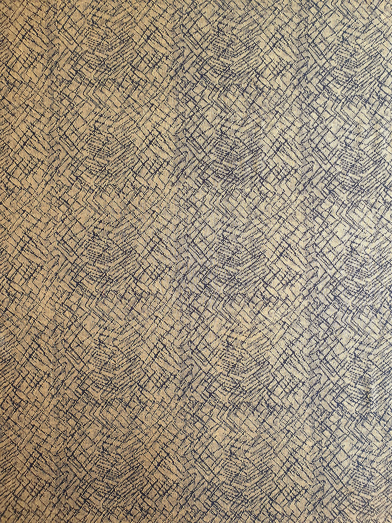 Rayon Blue Printed Fabric