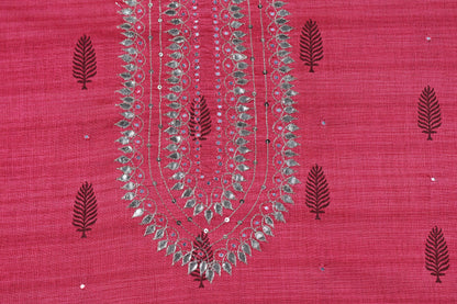 Pink Gota Patti Suit Set