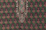 Green Chanderi Suit Set
