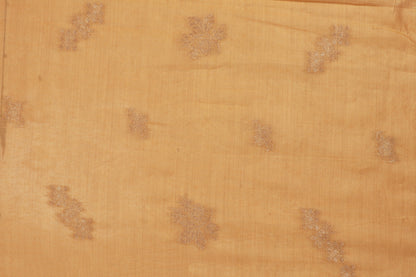 Yellow Weaved Maheshwari Fabric