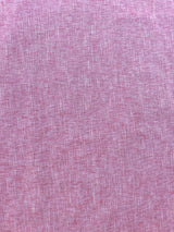 Pink Cotton Slub Weaved Fabric