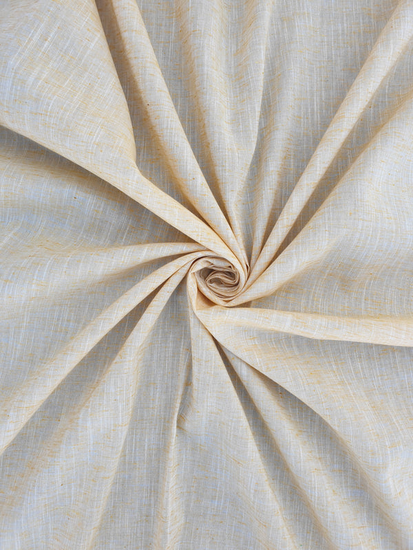 Yellow Cotton Slub Fabric