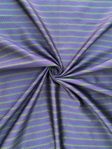 Blue Weaved Banarasi Fabric