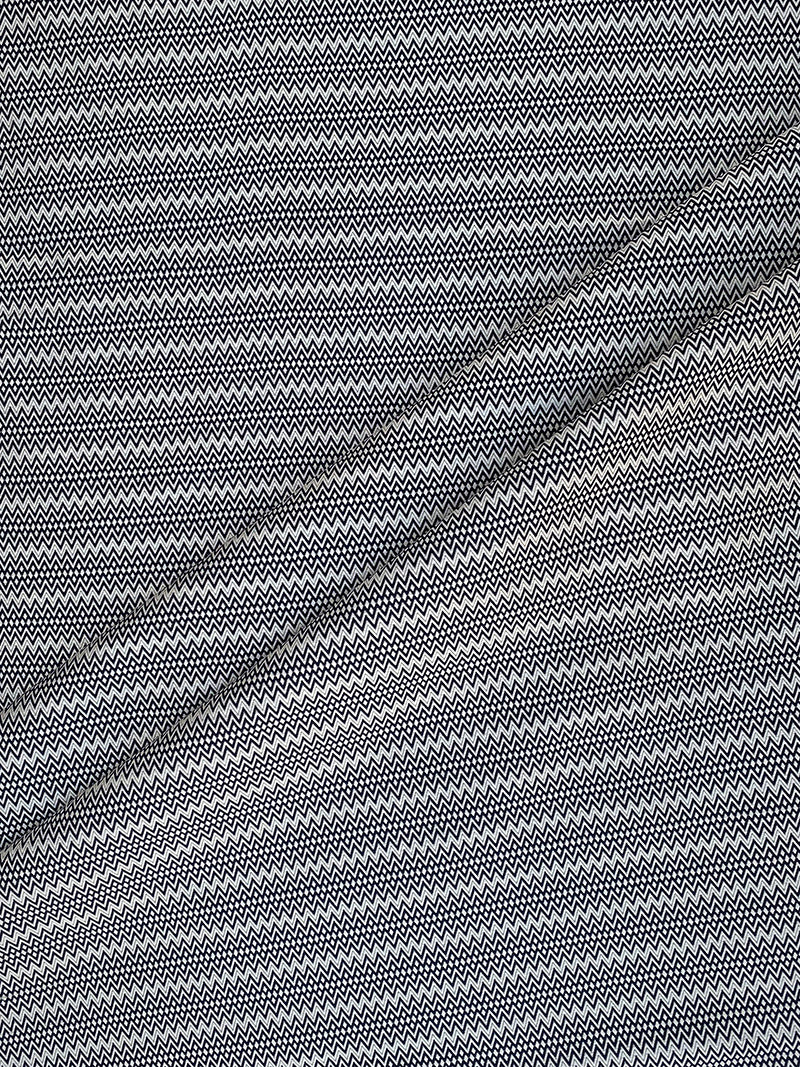 Grey Weaved Banarasi Fabric