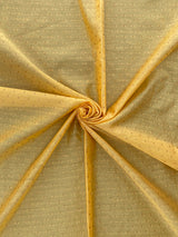 Mustard Weaved Chanderi Fabric