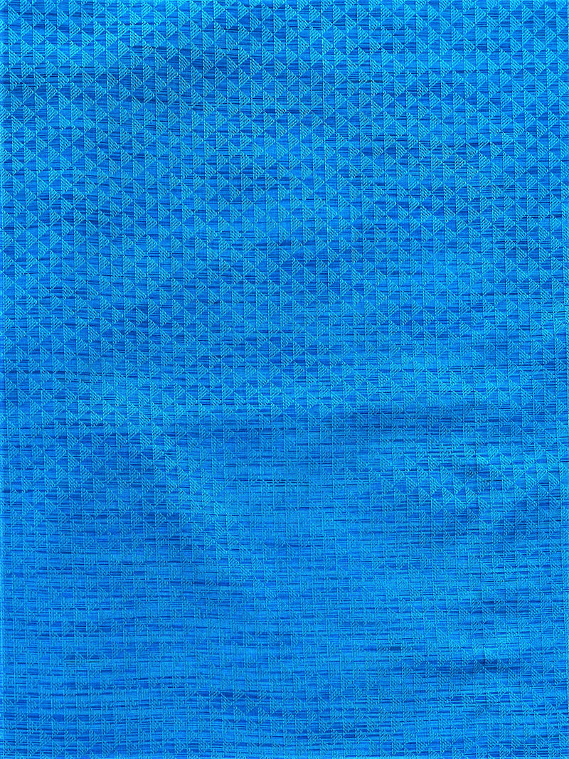Blue Weaved Maheshwari Fabric