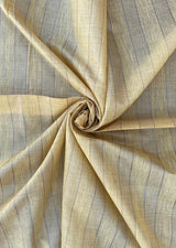 Lemon Weaved Chanderi Fabric
