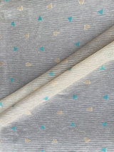 Beige Weaved Chanderi Fabric